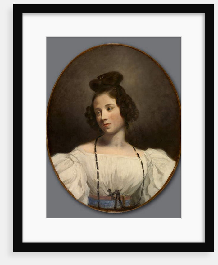 Mlle. Alexandrine-Julie de la Boutraye, c.1832-1834 by Ferdinand Victor Eugene Delacroix