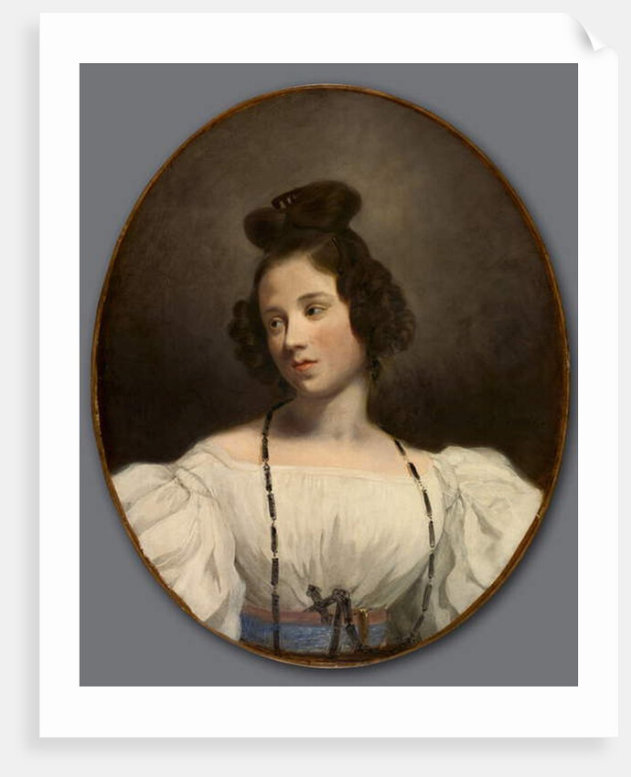 Mlle. Alexandrine-Julie de la Boutraye, c.1832-1834 by Ferdinand Victor Eugene Delacroix