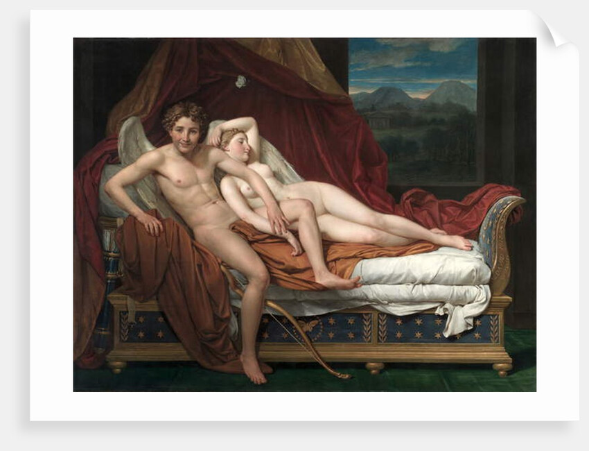 Cupid and Psyche, 1817 by Jacques Louis David