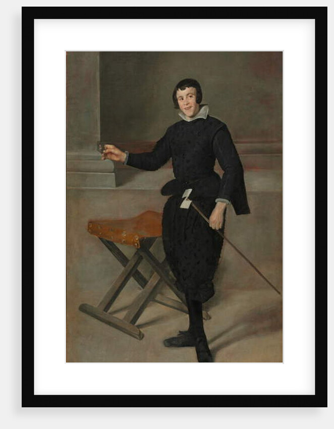 Portrait of the Jester Calabazas, c.1631-1632 by Diego Rodriguez de Silva y Velazquez