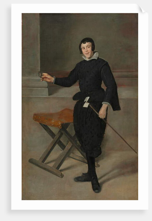 Portrait of the Jester Calabazas, c.1631-1632 by Diego Rodriguez de Silva y Velazquez