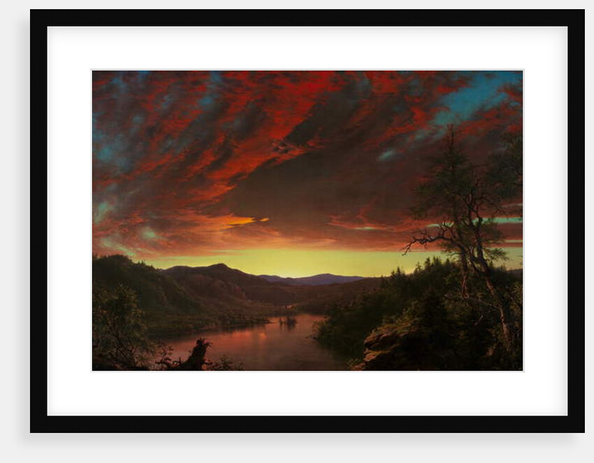 Twilight in the Wilderness, 1860 by Frederic Edwin Church