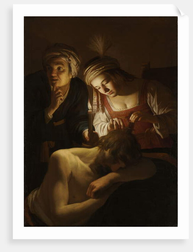 Samson and Delilah, c.1621 by Gerrit van Honthorst