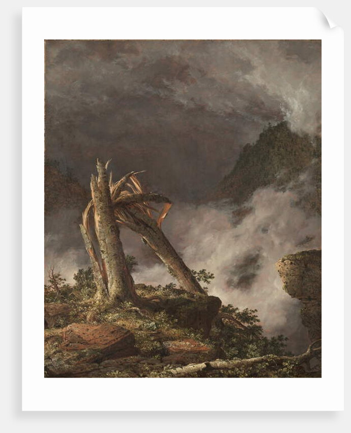 Storm in the Mountains, 1847 by Frederic Edwin Church