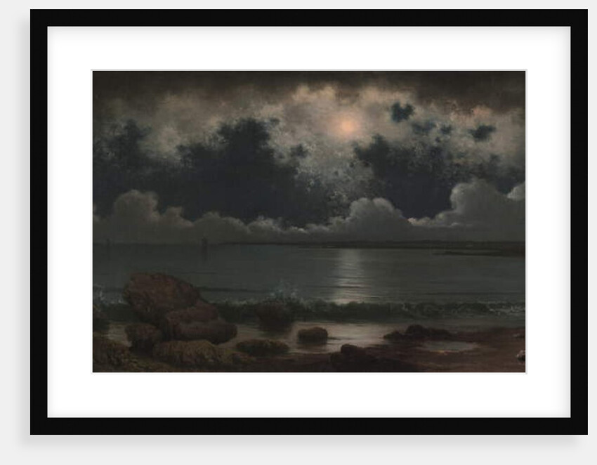 Point Judith, Rhode Island, 1867-1868 by Martin Johnson Heade