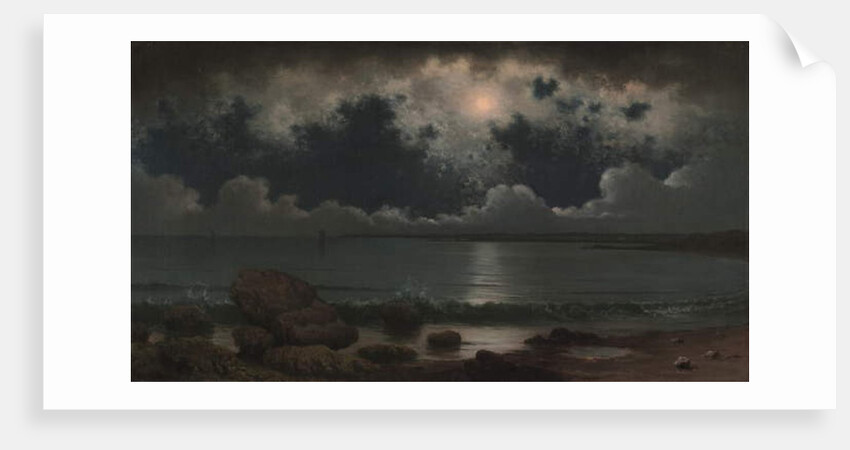 Point Judith, Rhode Island, 1867-1868 by Martin Johnson Heade