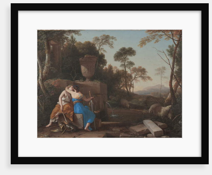 The Kiss of Peace and Justice, 1654 by Laurent de La Hyre