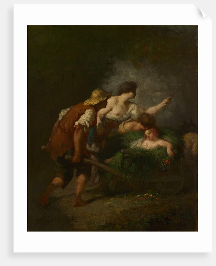 Return from the Fields, c.1846-1847 by Jean-Francois Millet