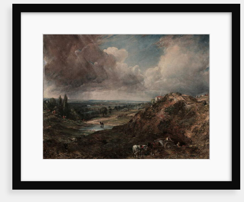 Branch Hill Pond, Hampstead, 1828 by John Constable