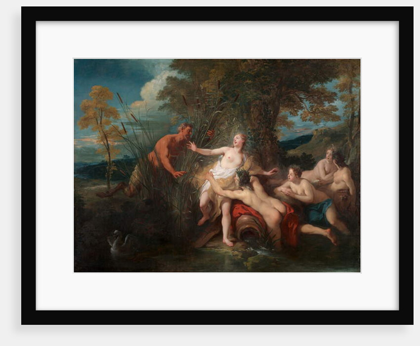 Pan and Syrinx, 1720 by Jean Francois de Troy