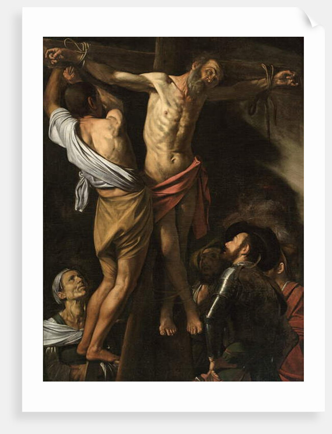 The Crucifixion of Saint Andrew, 1606-07 by Michelangelo Merisi da Caravaggio