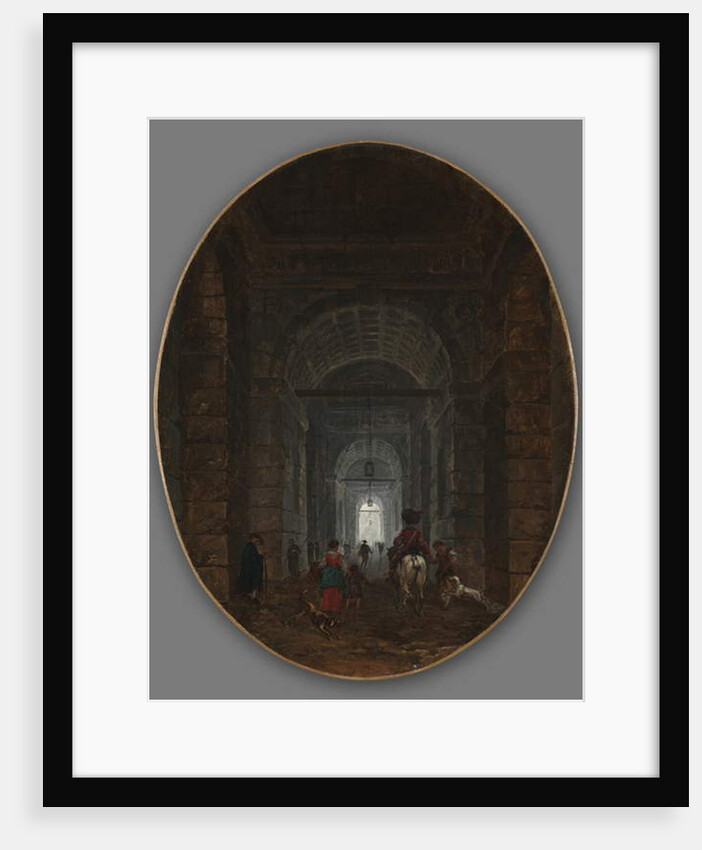 The Grotto of Posillipo, c.1769 by Hubert Robert