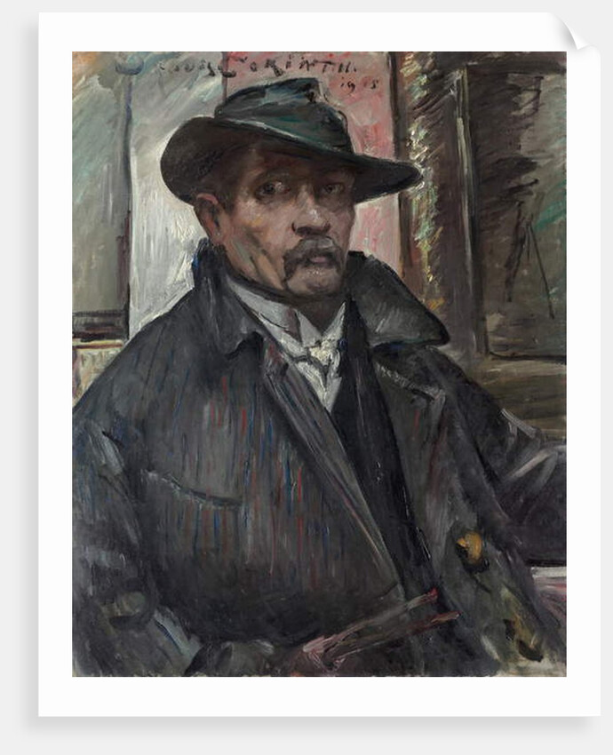 Self-Portrait with Hat and Coat, 1915 by Lovis Corinth