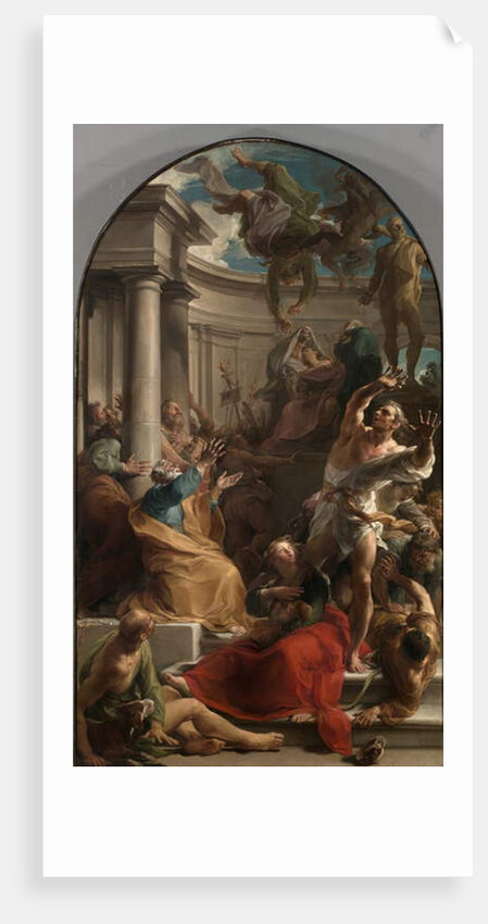 The Fall of Simon Magus, c.1745-50 by Pompeo Girolamo