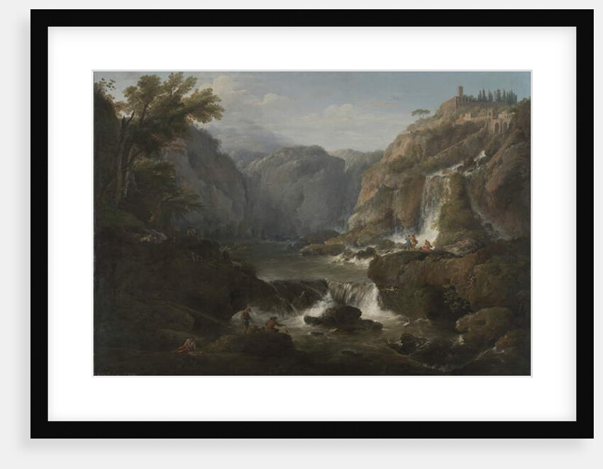 The Waterfalls at Tivoli, 1737 by Claude Joseph Vernet