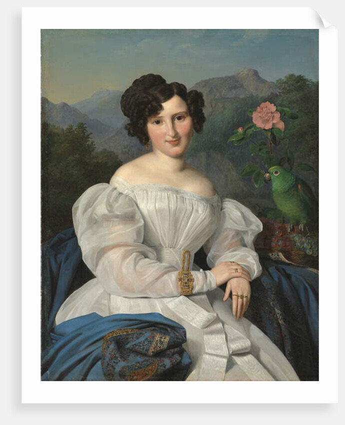 Countess Széchenyi, 1828 by Ferdinand Georg Waldmuller