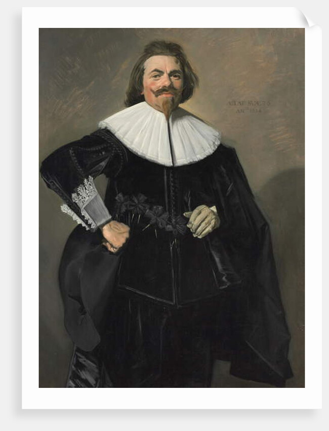 Portrait of Tieleman Roosterman, 1634 by Frans Hals