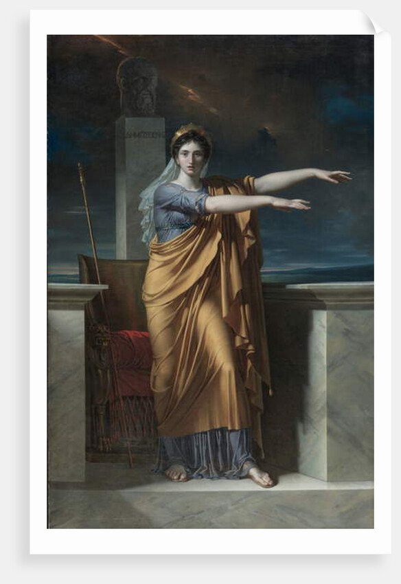 Polyhymnia, Muse of Eloquence, 1800 by Charles Meynier