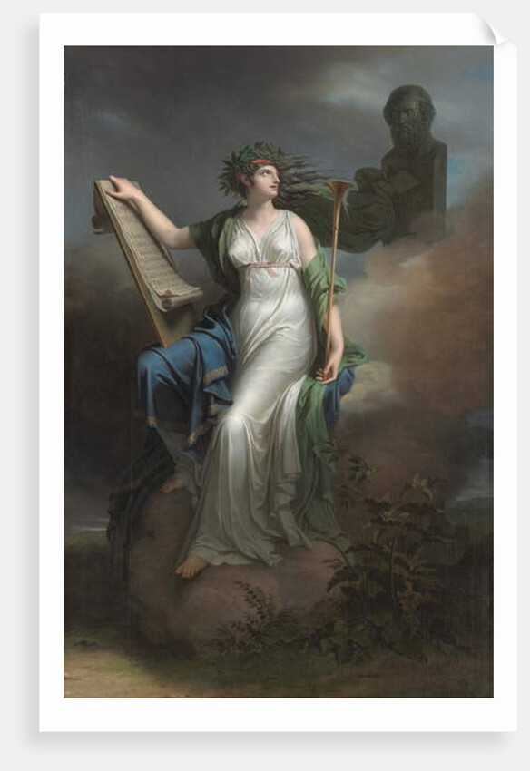 Calliope, Muse of Epic Poetry, 1789 by Charles Meynier