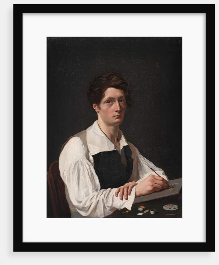 Self Portrait, 1824 by François LePage