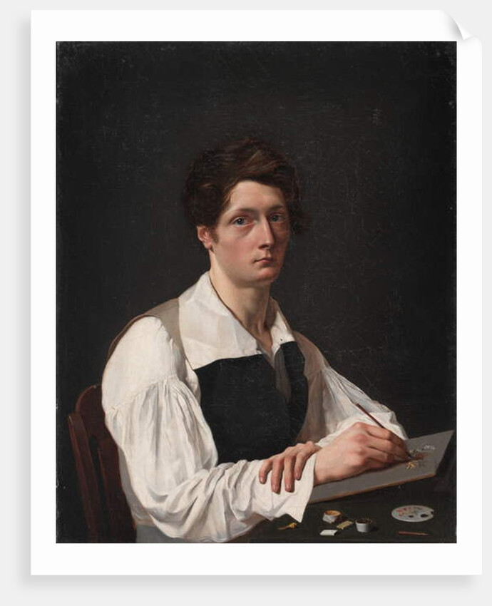 Self Portrait, 1824 by François LePage