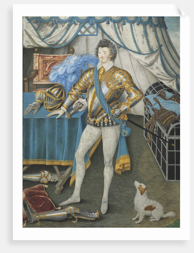 Portrait of Sir Anthony Mildmay, Knight of Apethorpe, Northants, c.1590-93 by Nicholas Hilliard