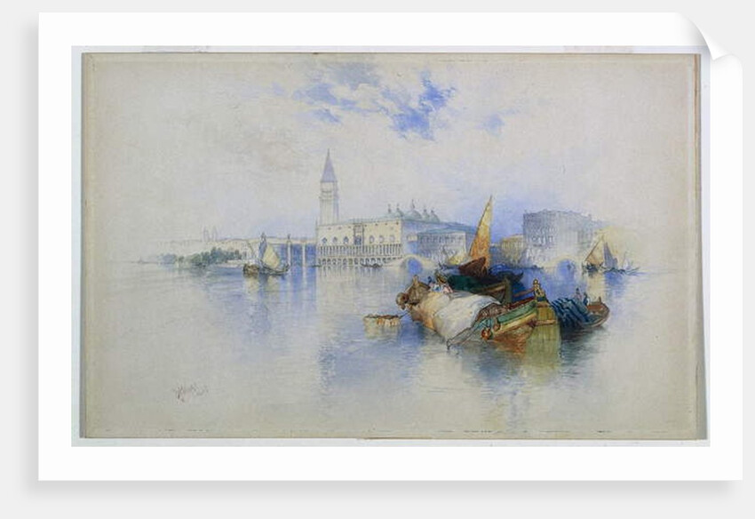 Basin of San Marco, 1897 by Thomas Moran