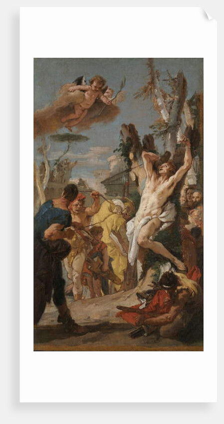 Study for 'The Martyrdom of Saint Sebastian', 1739 by Giovanni Battista (1696-1770) Tiepolo