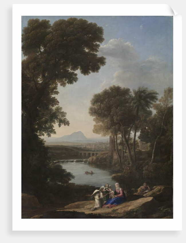 Rest on the Flight into Egypt, c.1640-44 by Claude Lorrain (1600-82)