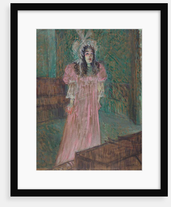 May Belfort, 1895 by Henri de Toulouse-Lautrec