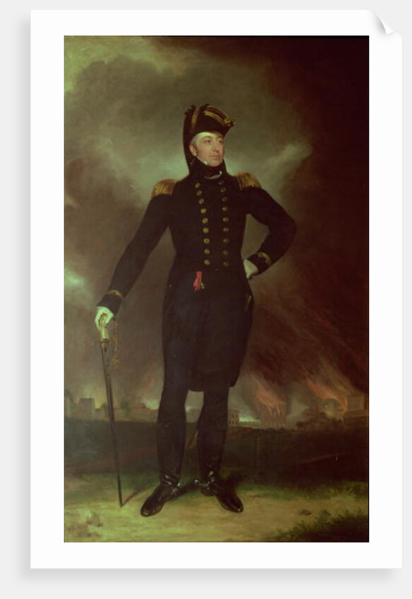 Portrait of Sir George Cockburn, 1851 by John James Halls