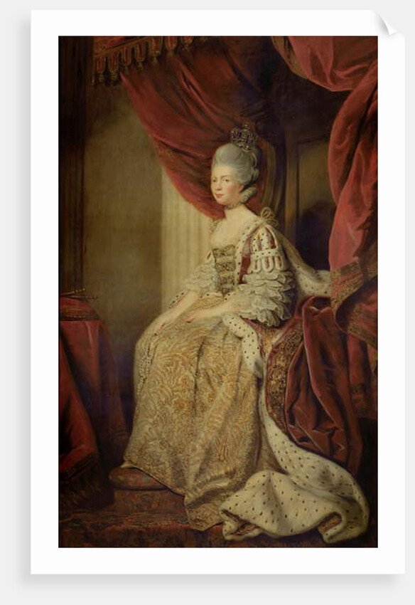 Queen Charlotte by Allan Ramsay