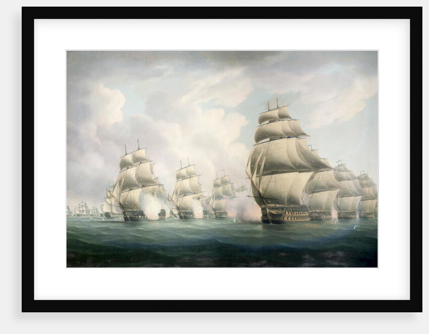 The Start of the Action by Thomas Buttersworth