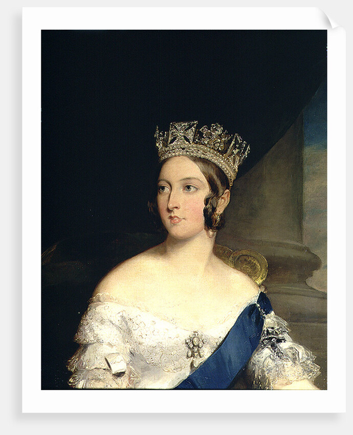 Portrait of Queen Victoria, 1843 by Francis Grant