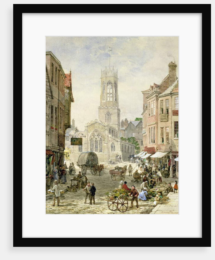 All Saints Pavement, York by Louise Ingram Rayner