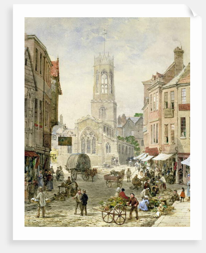 All Saints Pavement, York by Louise Ingram Rayner