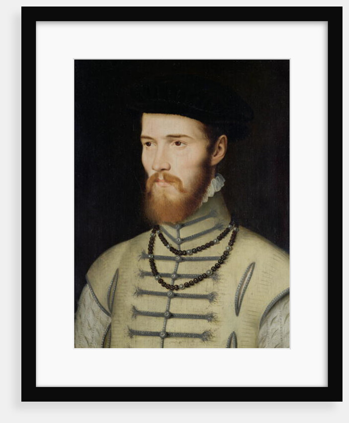 Portrait of a Man, possibly Don John of Austria, c.1570 by Francois Clouet