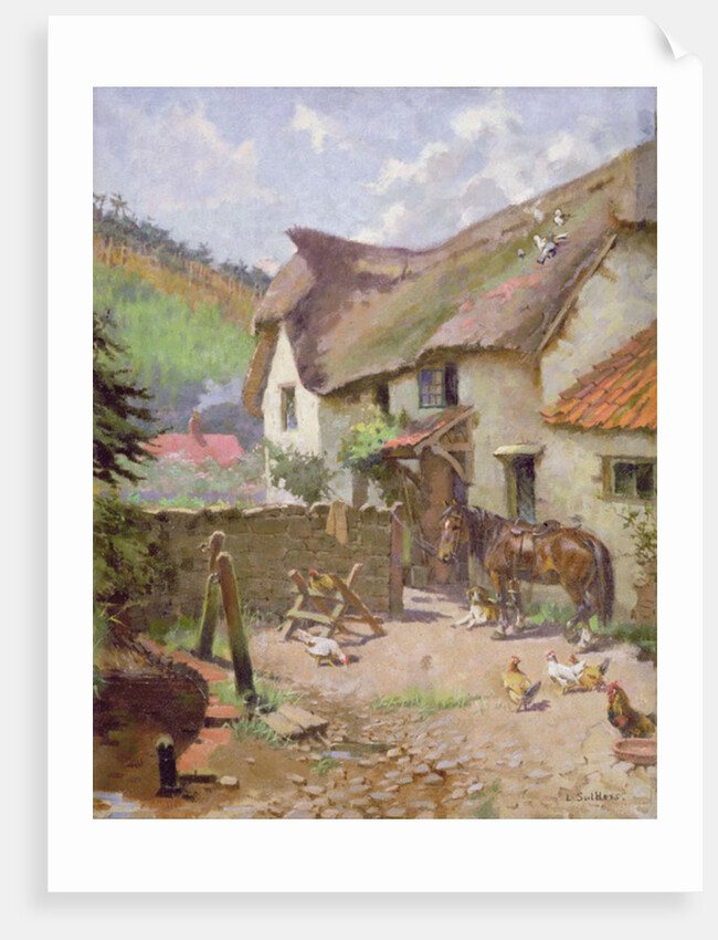 In the Garden, 1910 by Wlodzimierz Blocki