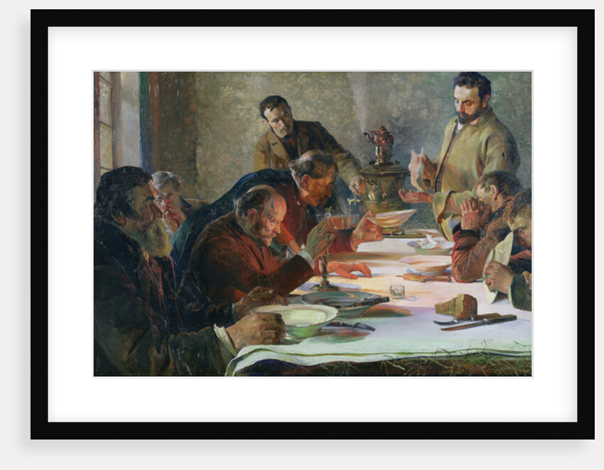 Christmas Eve in Siberia, 1892 by Jacek Malczewski