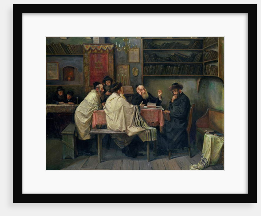 Talmudists, 1927 by Abraham H. A. Messer