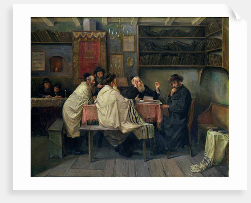 Talmudists, 1927 by Abraham H. A. Messer