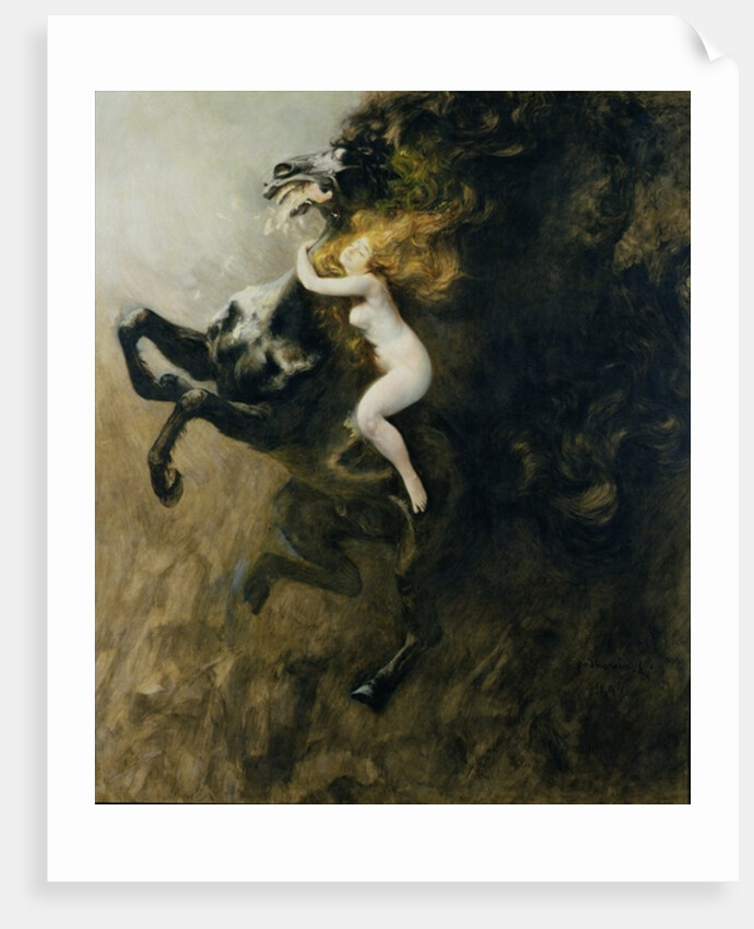 Frenzy of Elations or Frenzy of Dreams, 1894 by Wladyslaw Podkowinski