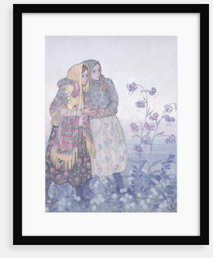 Procession of Polish Highland Women, c.1910 by Jan Rembowski