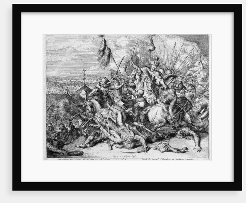 Vienna Print Cycle, Capturing the Great Standard, 1683 by Romeyn de Hooghe
