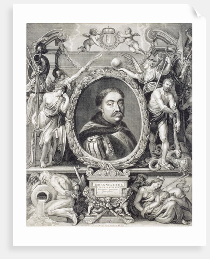 Jan Sobieski III King of Poland, 1683 by Johannes de Ram