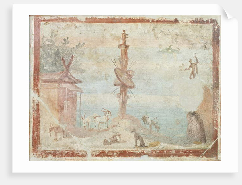 Idyllic Landscape, Pompeii by Roman Roman