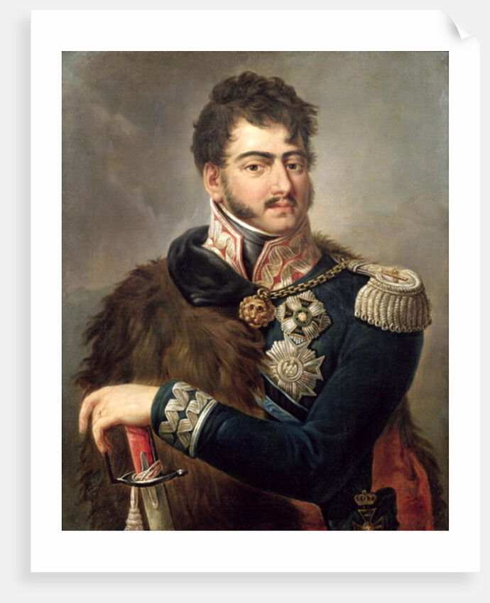 Prince Josef Poniatowski c.1810 by Antoni Brodowski