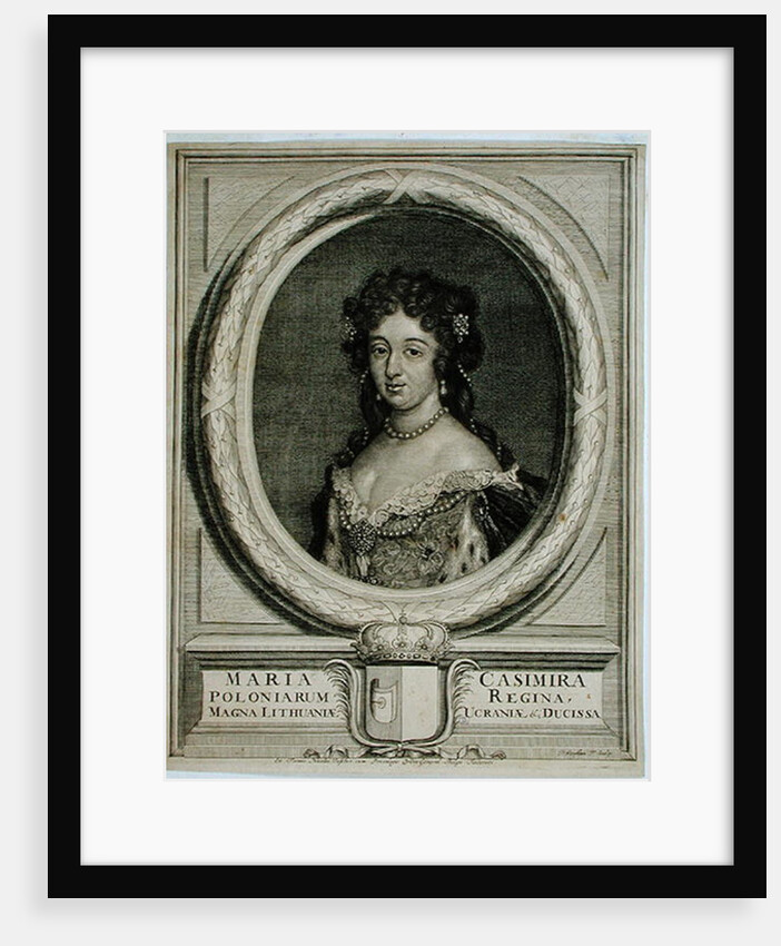 Maria Kazimiera Sobieska 1674 by Stevens Pieter (1651-1730)
