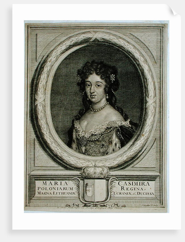 Maria Kazimiera Sobieska 1674 by Stevens Pieter (1651-1730)