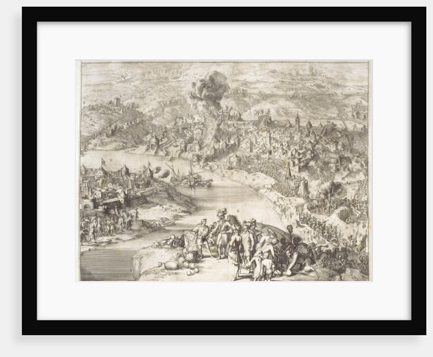 The Siege of Buda in 1541, 1686 by Romeyn de Hooghe